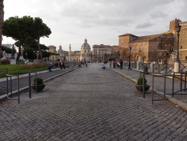 Újra sétálhatunk egy ókori utcán Rómában